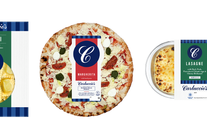 Carluccio's new fresh range at Sainsbury's.