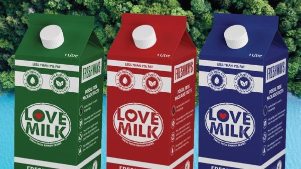 Freshways new milk products with Elopak cartons