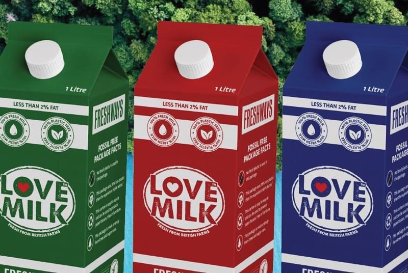 Freshways new milk products with Elopak cartons