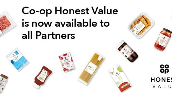Co-op Honest Value range food selection