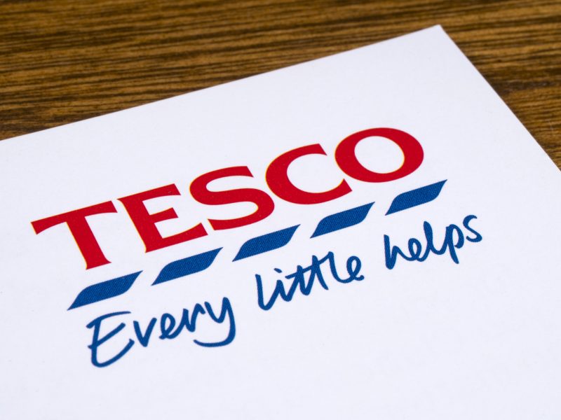 Tesco header