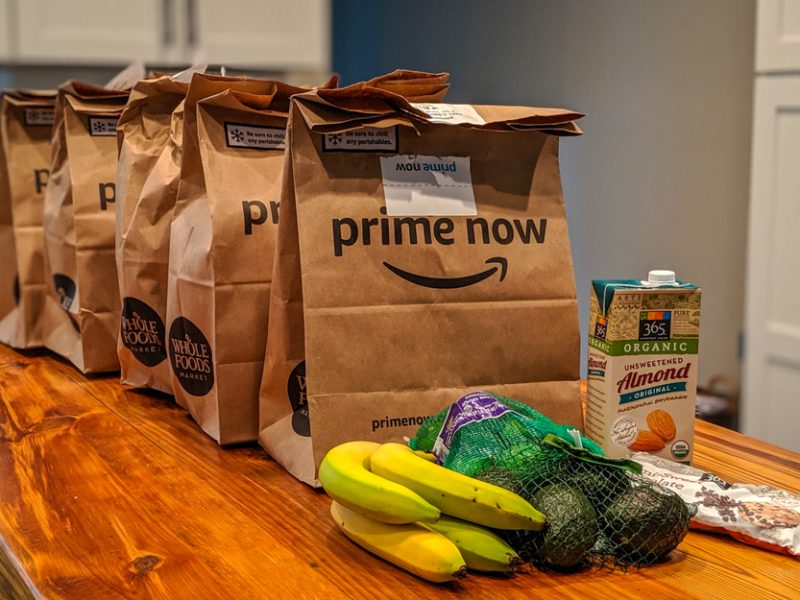 Amazon grocery bags