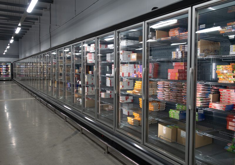 An example of the inside of one of the dark stores