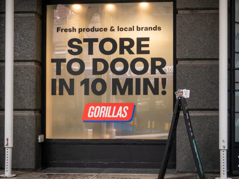 Gorillas dark store