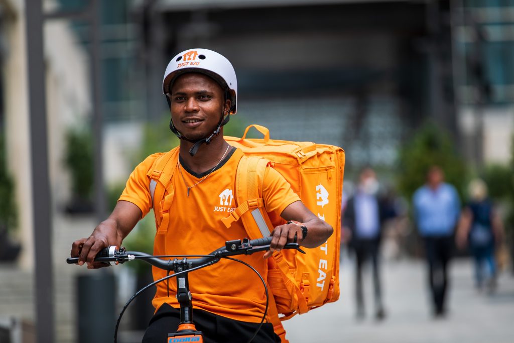 Just Eat courier