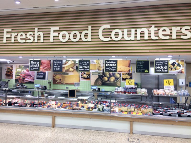 Tesco's Hot deli counter