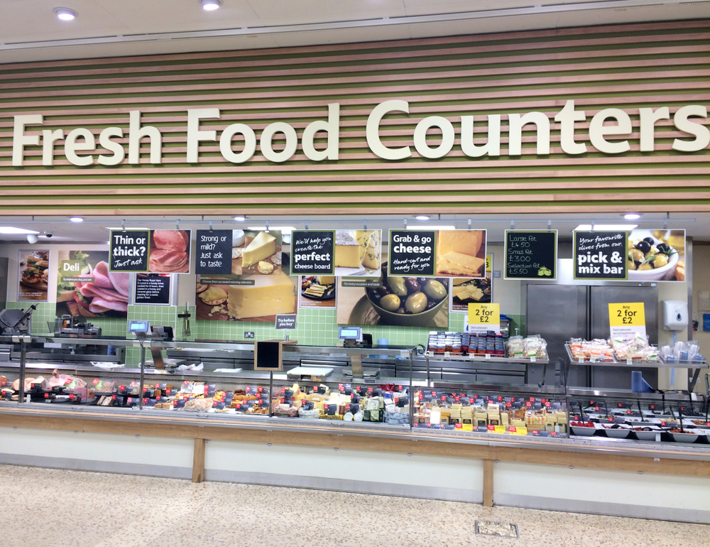 Tesco's Hot deli counter