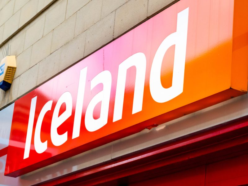 Iceland store front