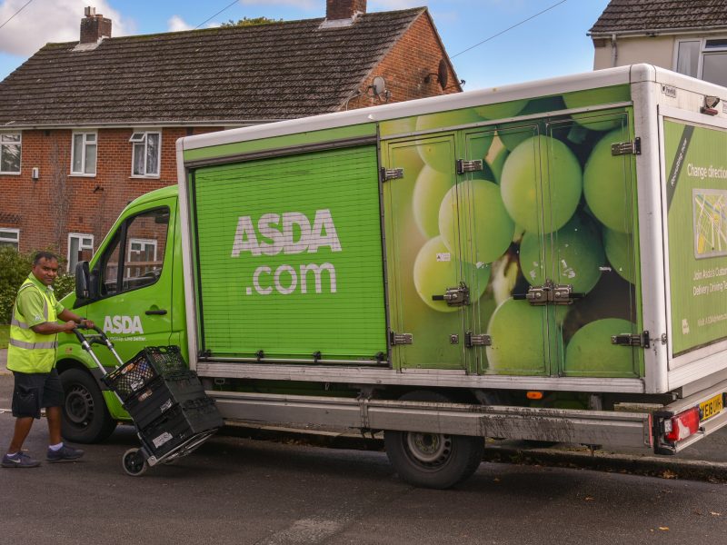 Asda delivery van