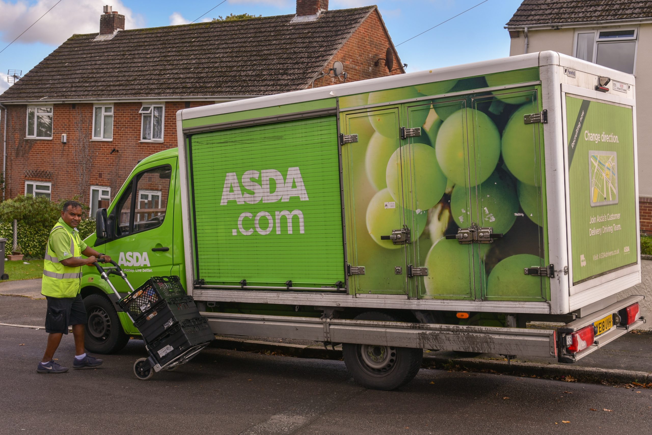 Asda delivery van