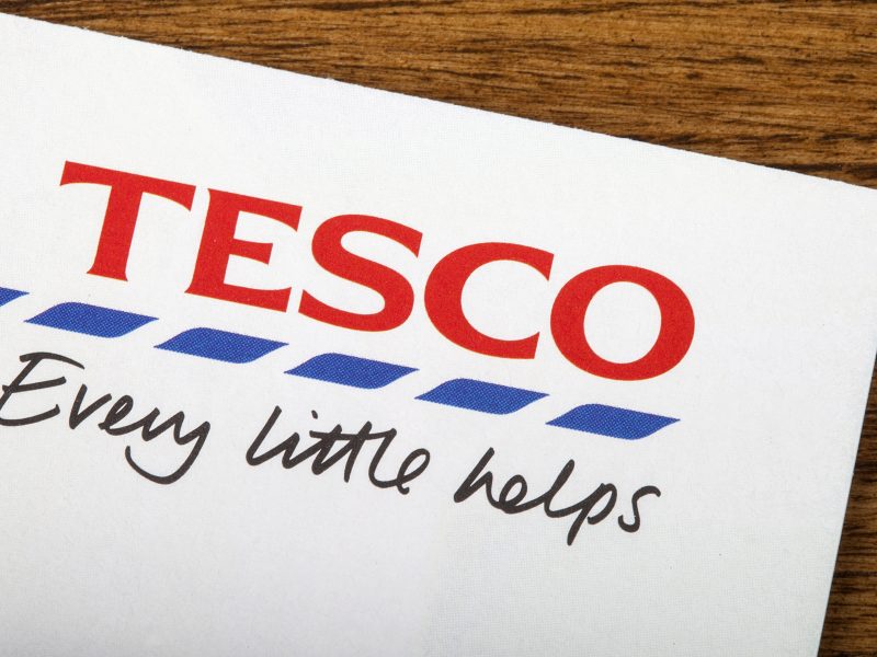 Tesco letterhead