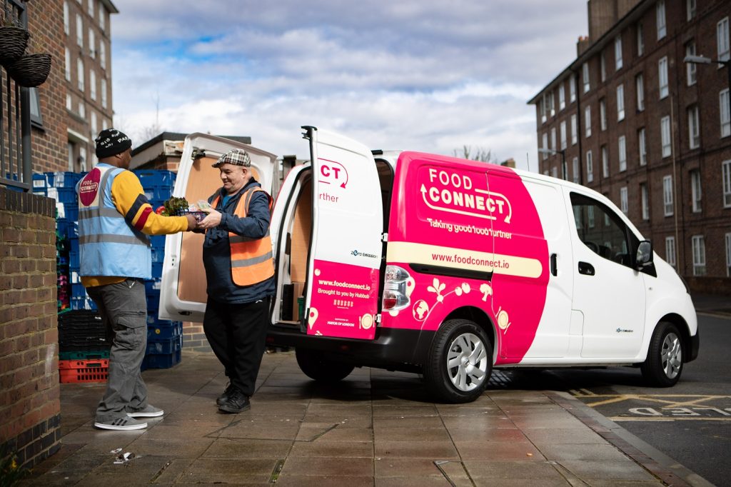 Food Connect - Peter Whitehead (driver) and Ian Taylor (volunteer)