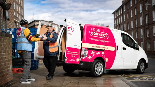 Food Connect - Peter Whitehead (driver) and Ian Taylor (volunteer)