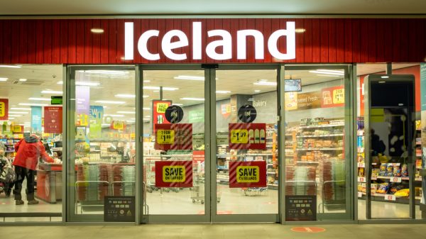 Iceland supermarket store
