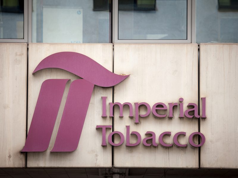 Imperial Tobacco sign
