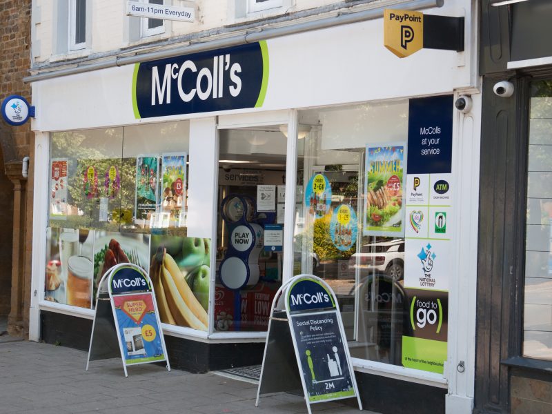 McColl's store front