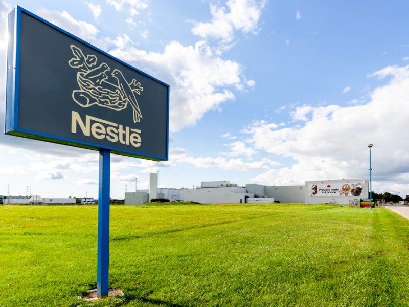 Nestlé sign