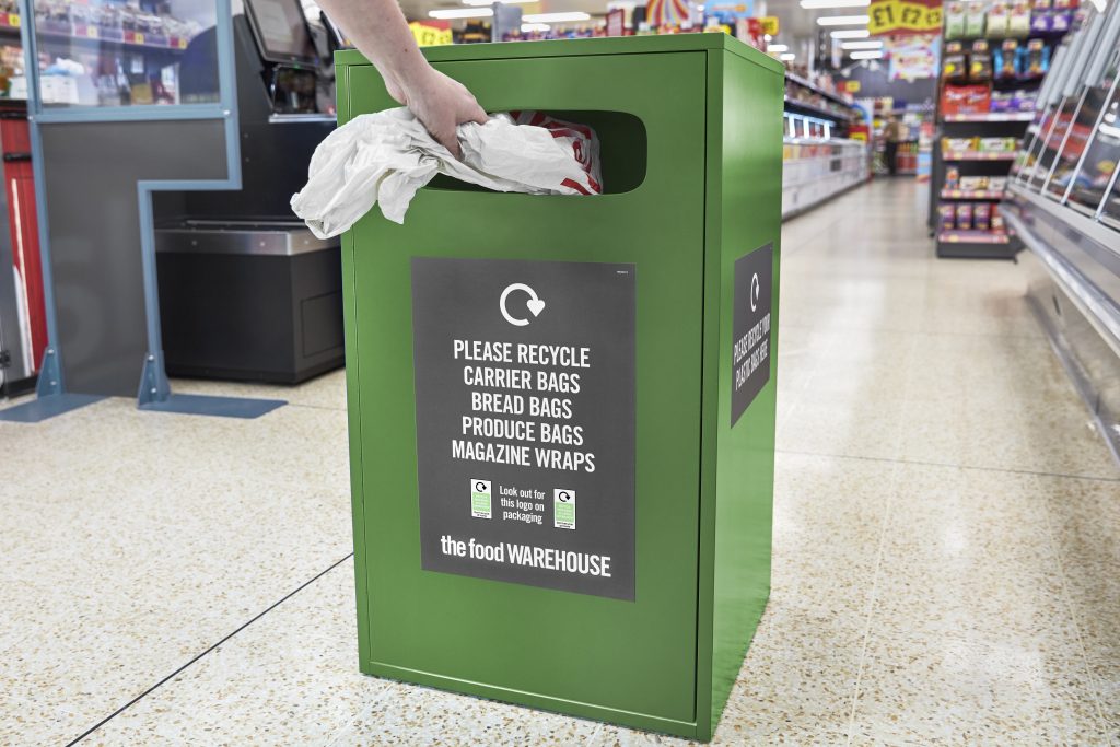 Iceland rolls out plasticfilm recycling bins to Food Warehouse stores Grocery Gazette