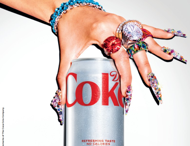 diet coke ad