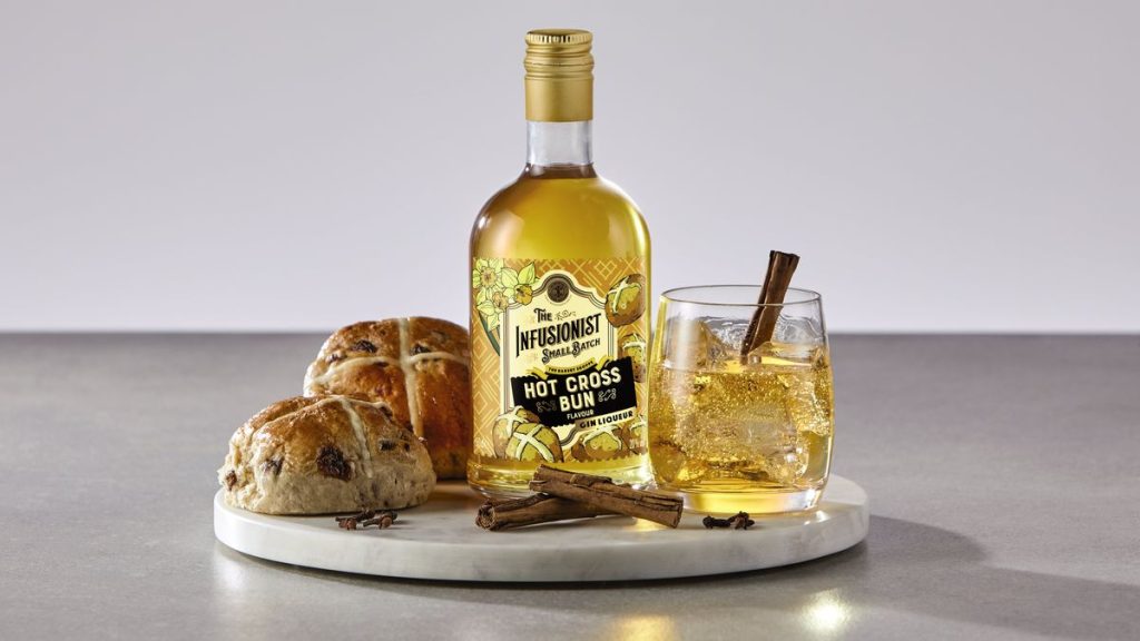 Aldi's new hot cross bun gin liqueur