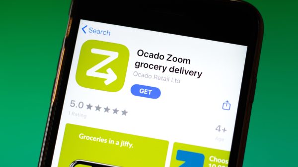 The previous Ocado Zoom app.