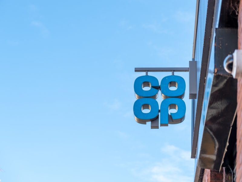 Co-op sign