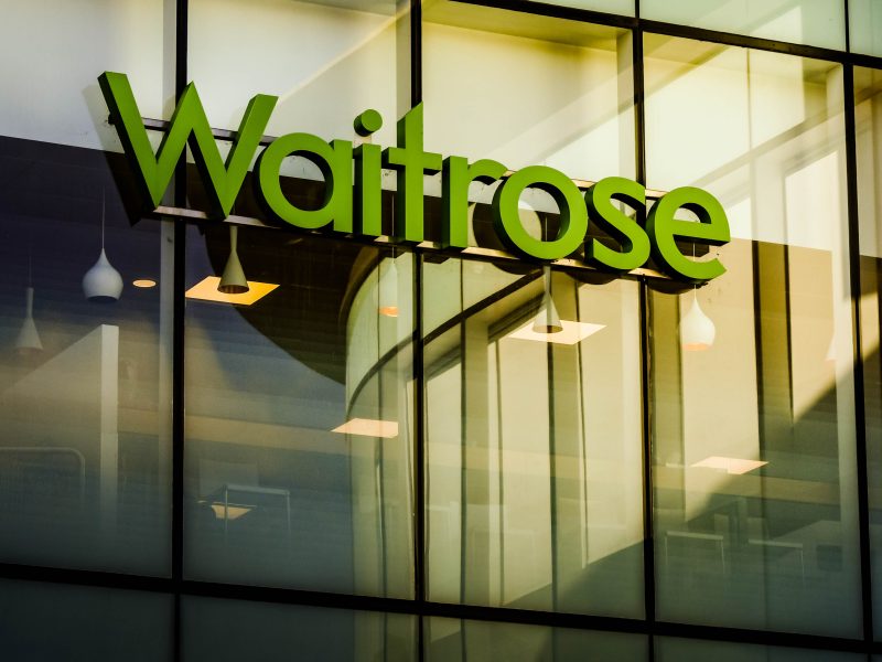 waitrose shop front