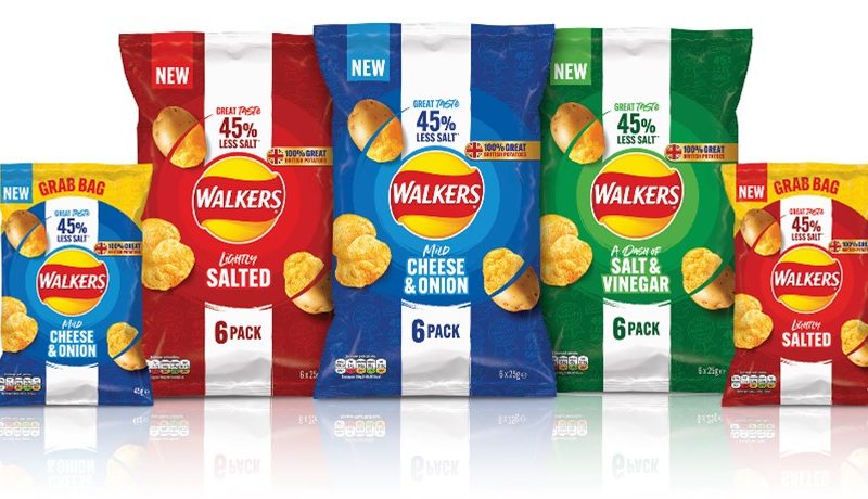 Walkers new crisp line