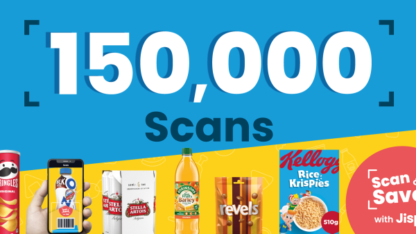 Jisp's 150,000 scan milestone celebration