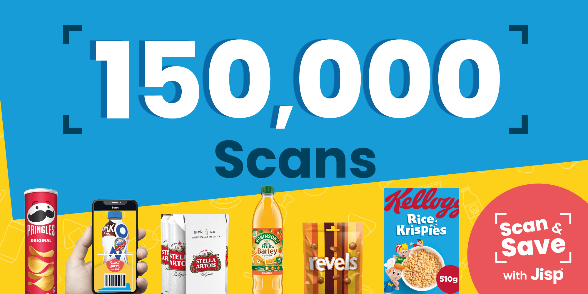 Jisp's 150,000 scan milestone celebration