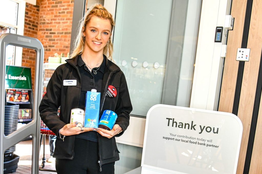 Central England Co-op's Easter Food Bank Appeal is now underway.