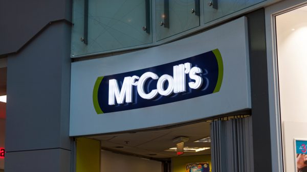 McColl's sign