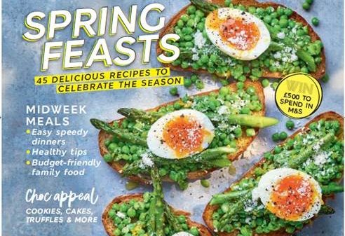 M&S spring feasts magazine