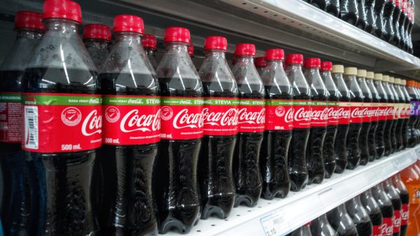 Coca-cola sold in supermarkets