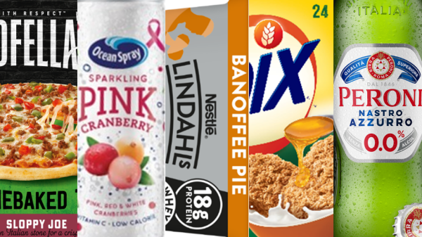 Grocery Gazette introduces new products from Goodfella's, Ocean Spray, Nestle, Weetabix and Peroni.