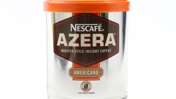 A tin of Nescafe Azera.