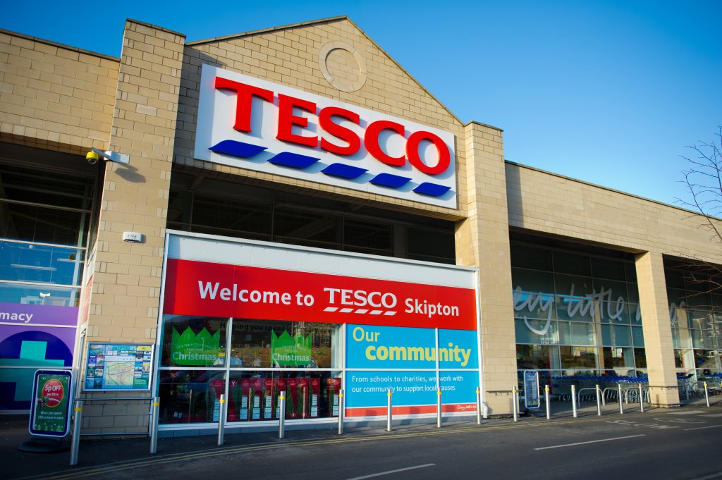Tesco store front
