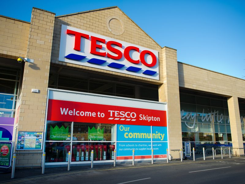 Tesco store front