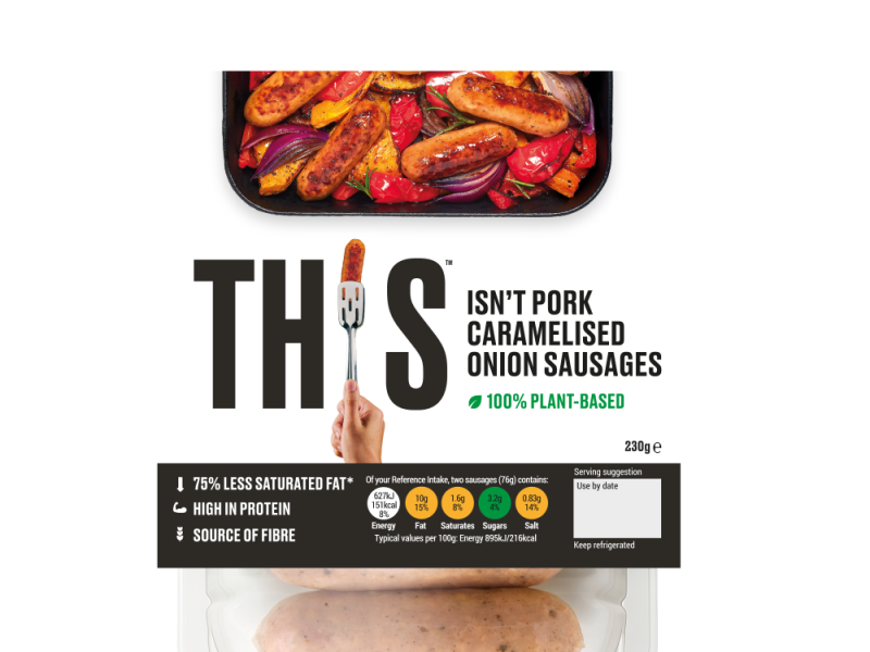 This Caramelised Onion sausages