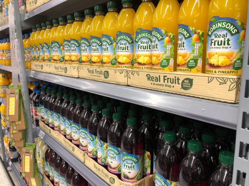 Robinsons shelf