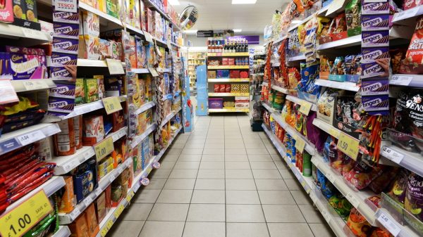 HFSS Grocery supermarket shelf