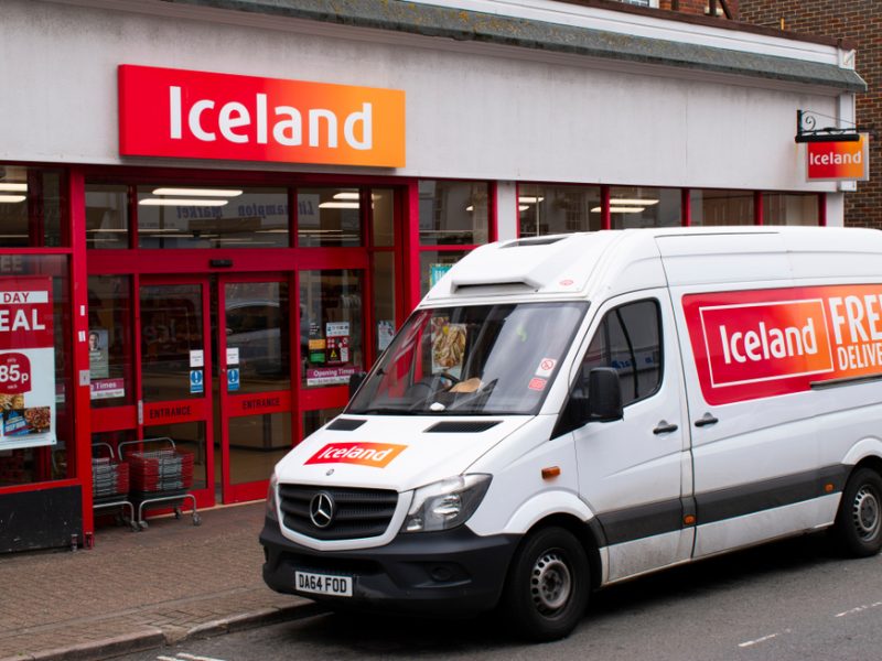 Iceland store front