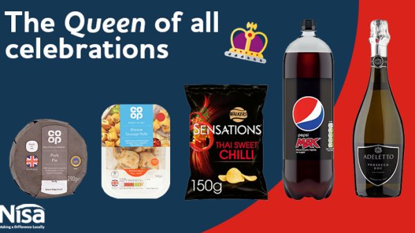 Nisa's Queen Platinum Jubilee celebrations advertisement