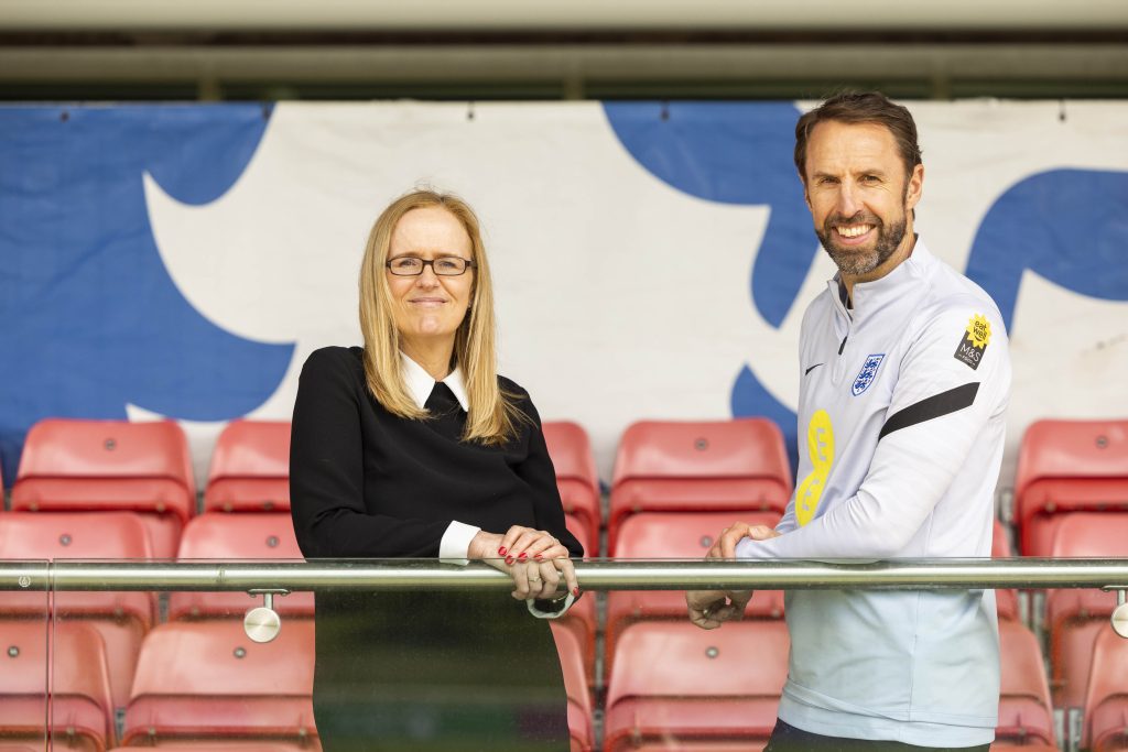 Marks & Spencer Food has partnered with national football teams of England, Scotland, Cymru and Northern Ireland to launch its healthy eating campaign 'Eat Well, Play Well'.