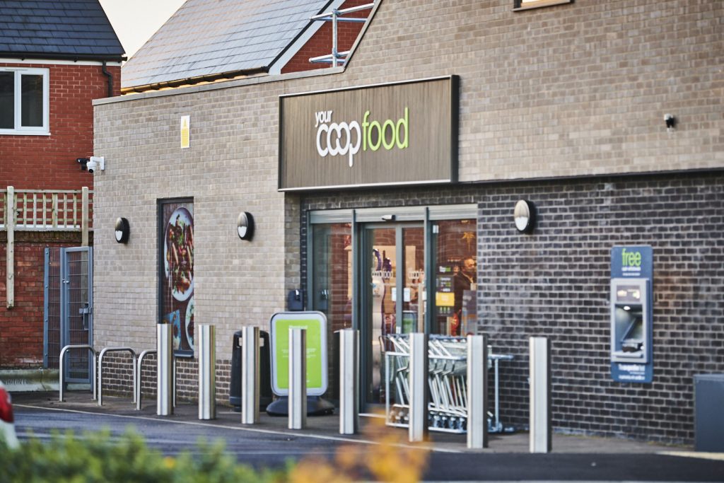 Midcounties co-op supermarket