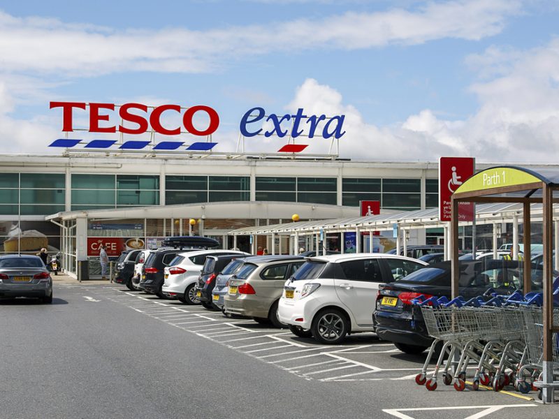 Tesco storefront