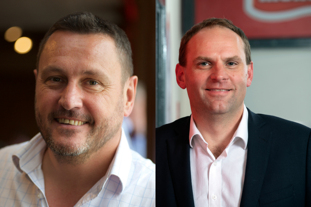 Rob Hutchinson and Liam McNamara