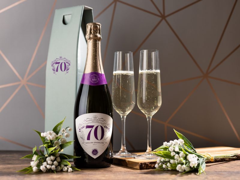 Virgin Wines Platinum Jubilee Limited Edition Sparking Brut.