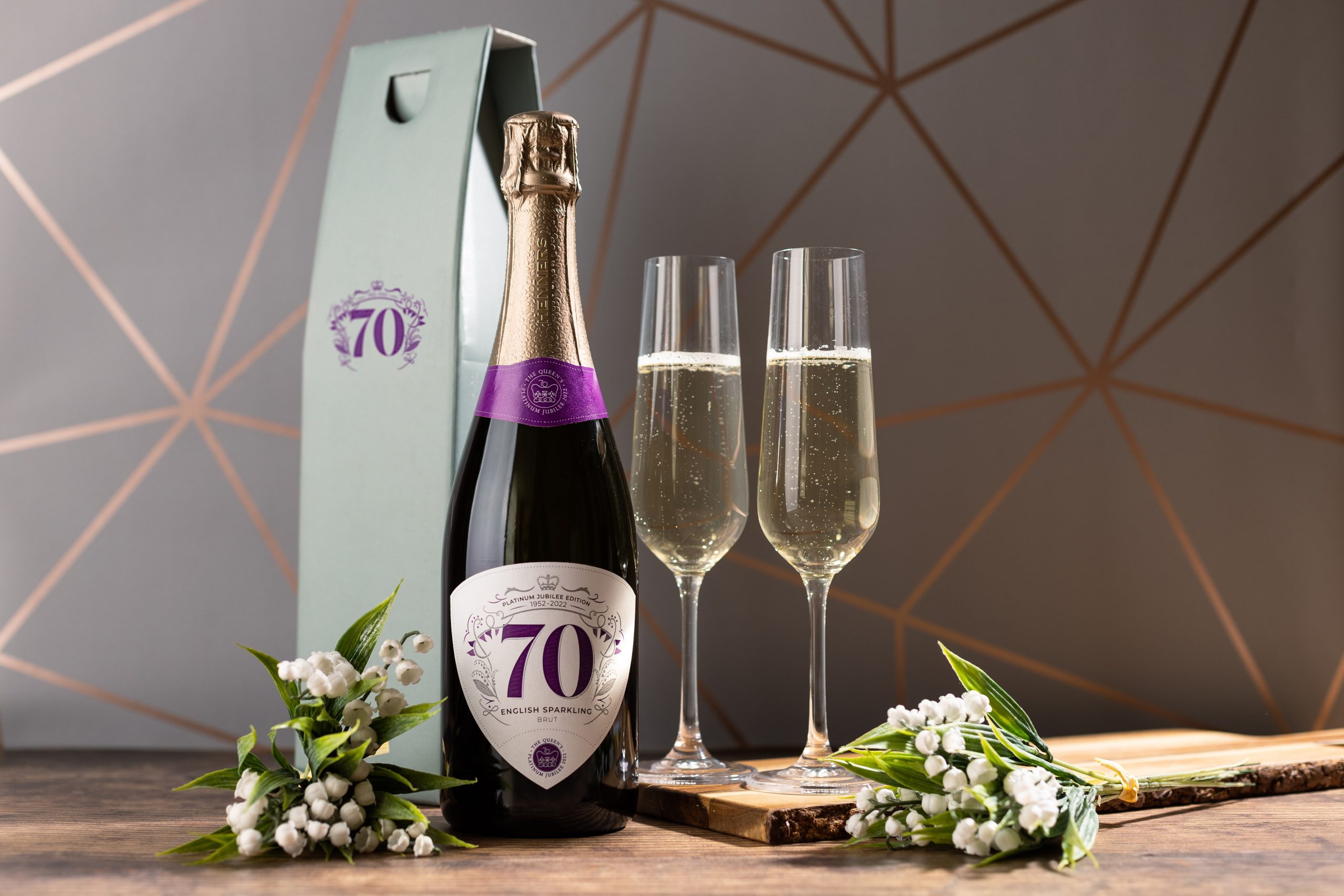 Virgin Wines Platinum Jubilee Limited Edition Sparking Brut.