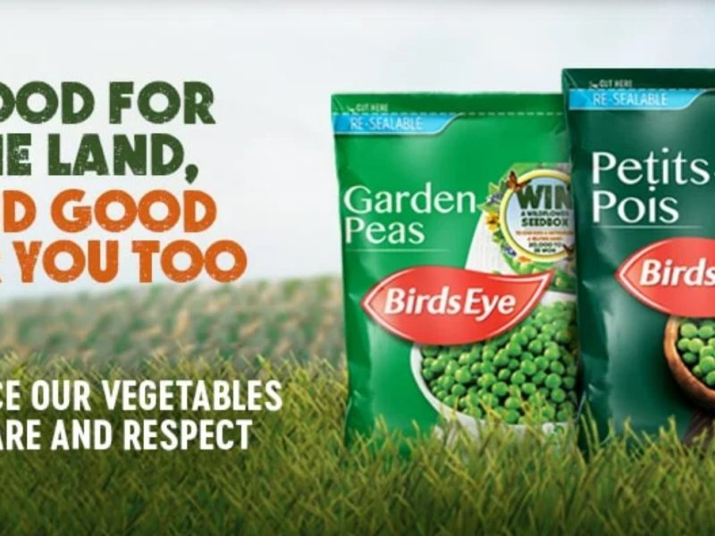 Birds Eye peas